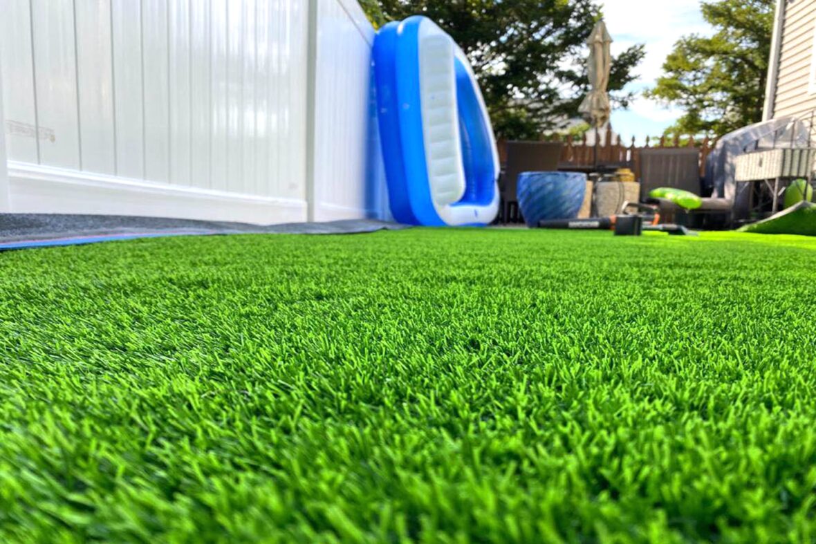 Backyard landscaping