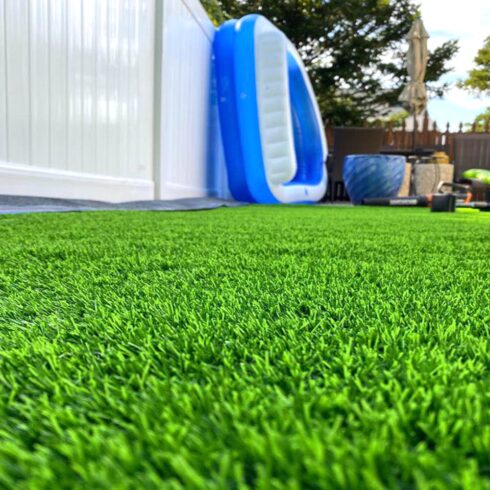 Backyard landscaping