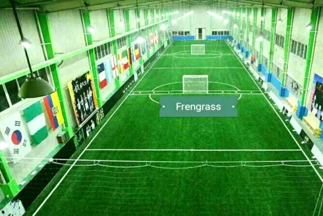 Indoor football field