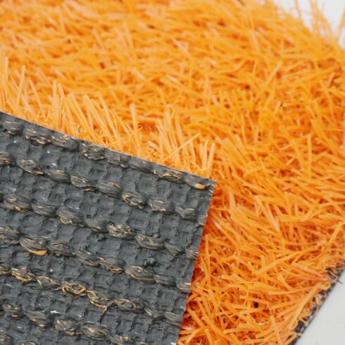 orange grass