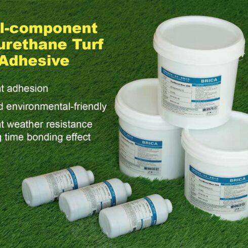 Artificial turf adhesive